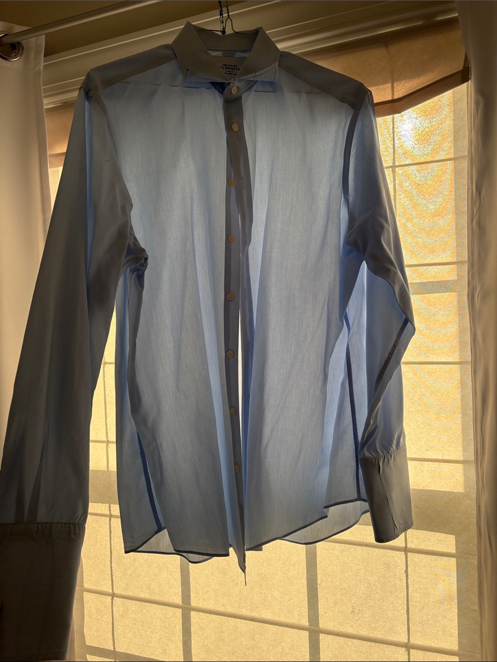 Charles Tyrwhitt Light Blue Mens Dress Shirt